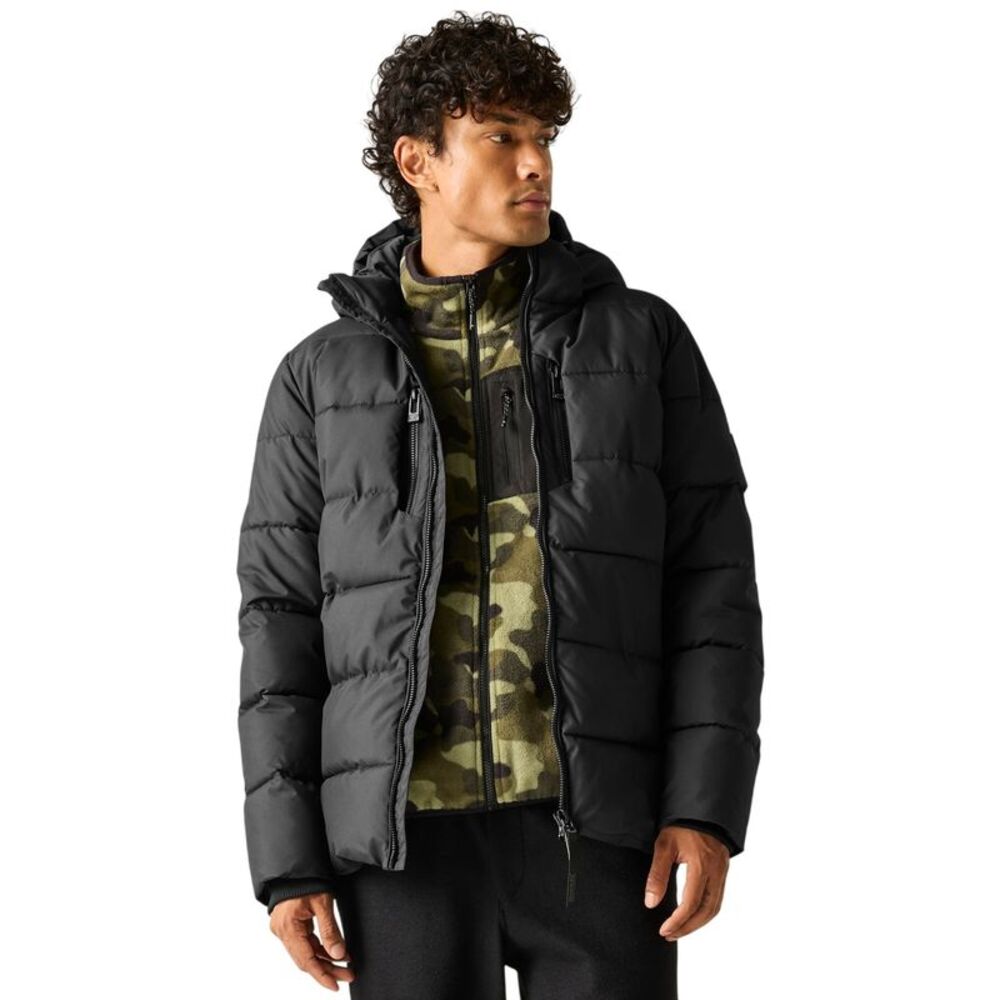 Regatta Mens Layska Padded Jacket / Black
